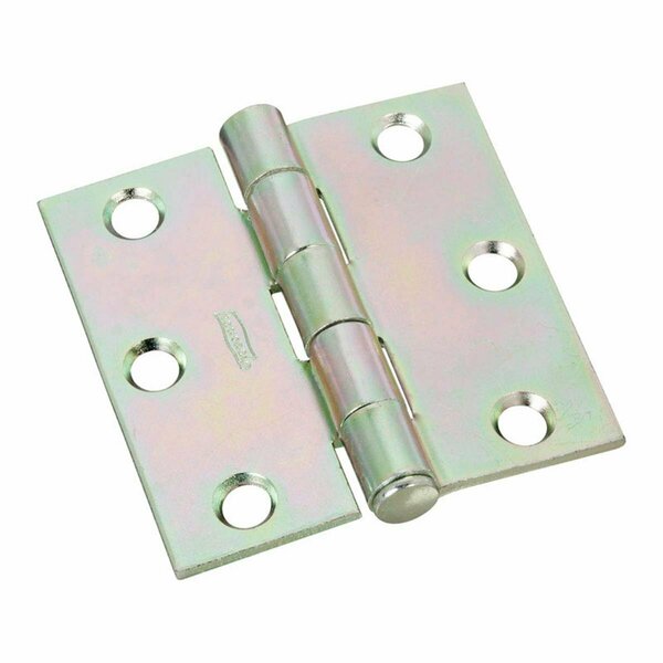 Homecare Products 2.5 in. Steel Zinc-Plated Door Removable Pin Hinges HO3302557